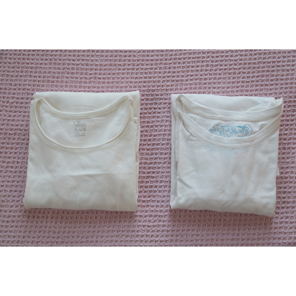 Bundle: Girls Long sleeved Tee Shirts (2)